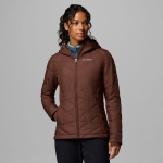 Heavenly™ Damen-Kapuzenjacke mit Kapuze - Tabak