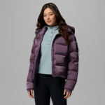 Amaze Puff™ Kapuzenjacke für Damen - Feige Hochglanz