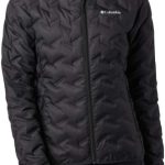 Columbia Damen Delta Ridge Down Hooded Jacket Daunenjacke mit Kapuze (1er Pack) - Schwarz