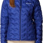 Columbia Damen Delta Ridge Down Hooded Jacket Daunenjacke mit Kapuze (1er Pack) - Saphir, dunkel